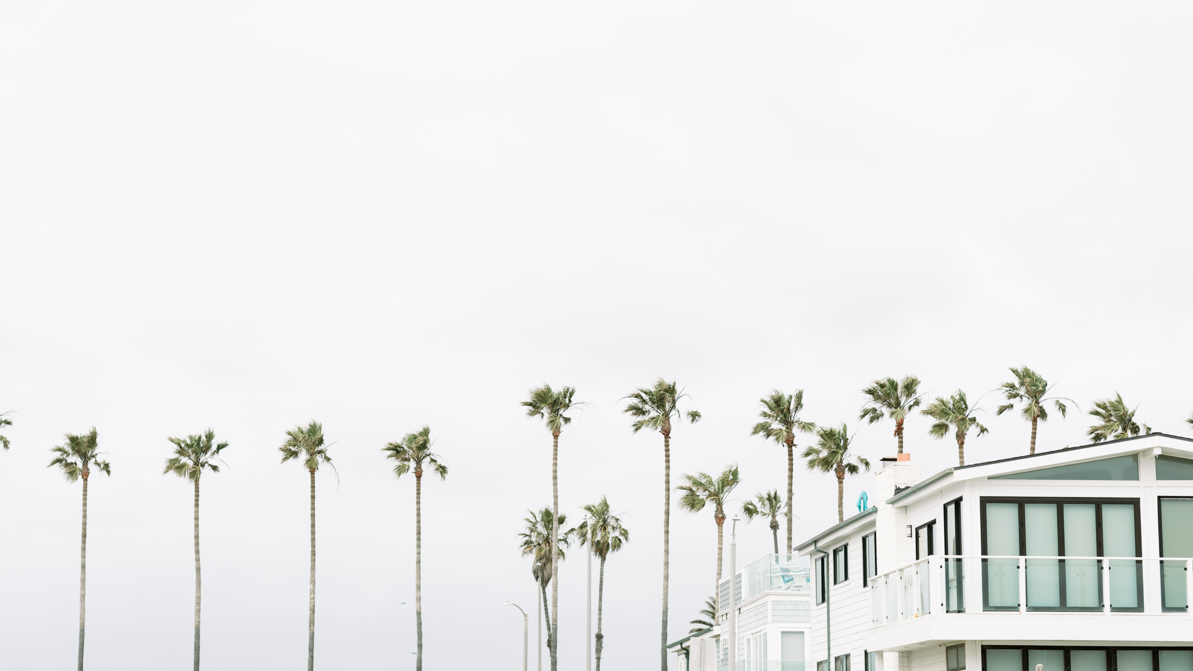 Found Photography fine art print of a home on the coast